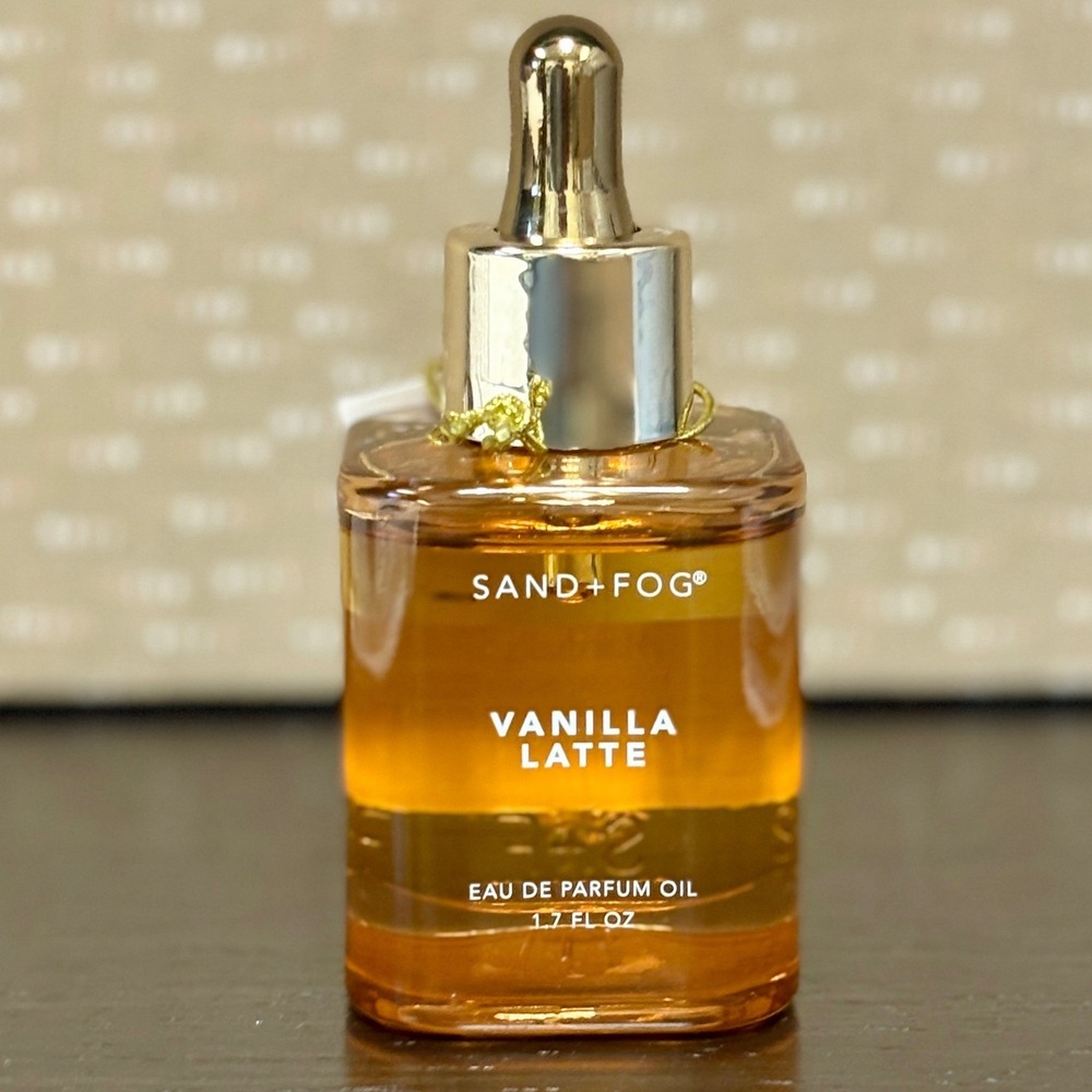 Sand + Fog Vanilla Latte Eau de Parfum Oil 1.7 fl oz Fragrance Scent Dropper New
